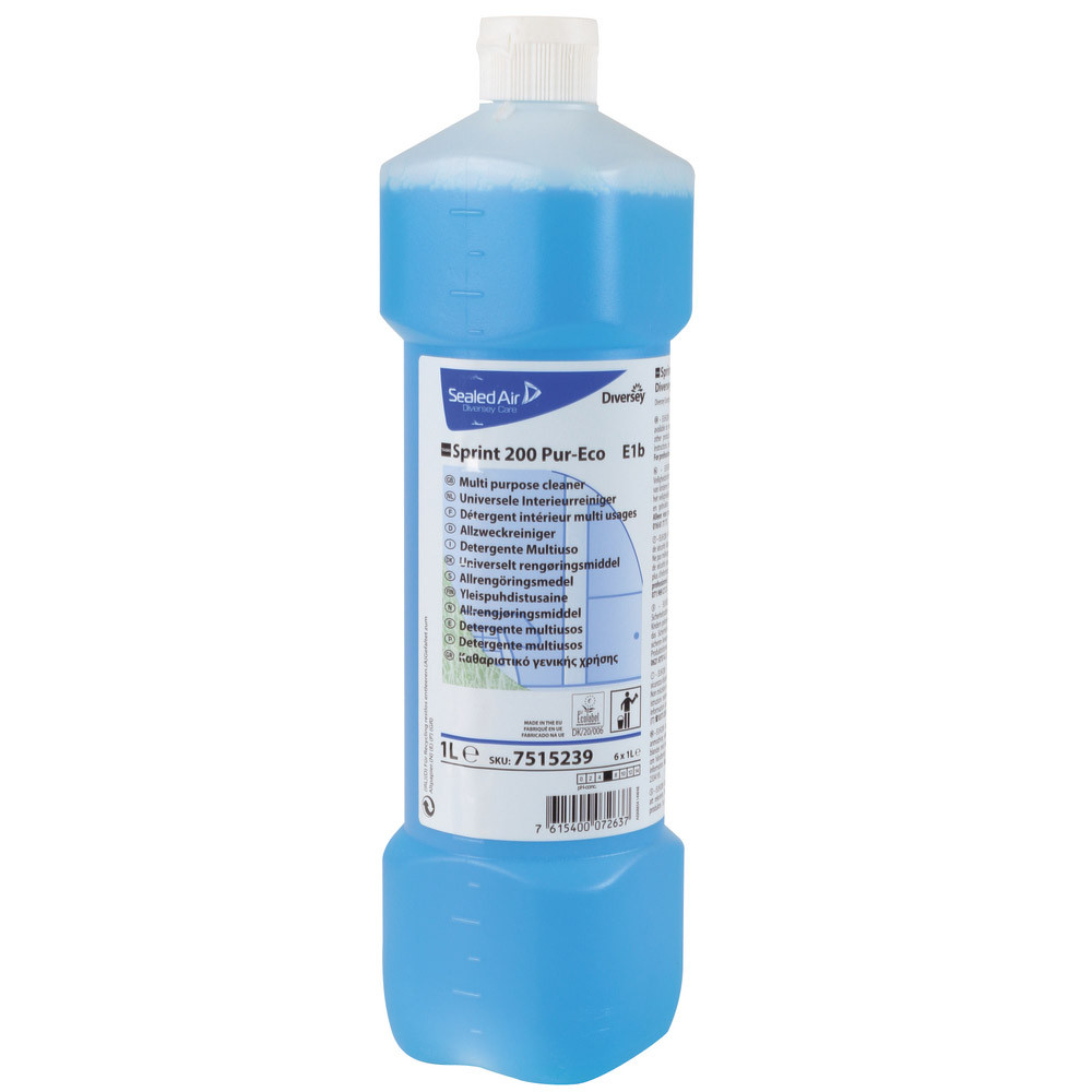 Nettoyant écologique multi-usages Taski Sprint 200 Pur-Eco citron 1 L