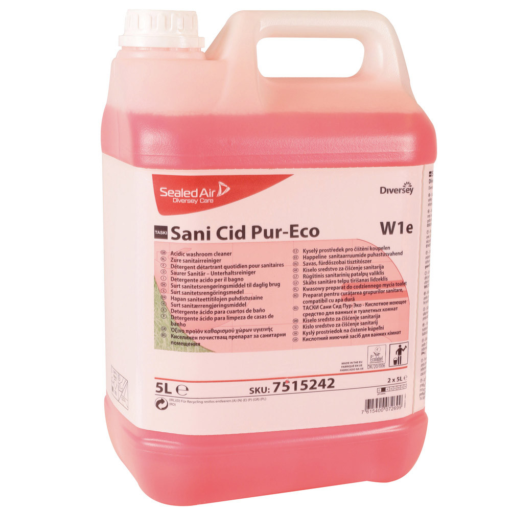 Nettoyant sanitaires détartrant écologique Taski Sani Sid Pur-Eco 5 L