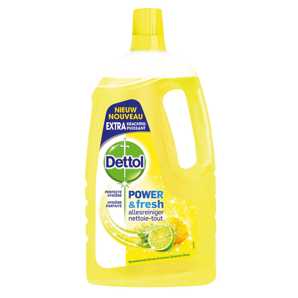 Nettoyant multi-usages Dettol Power & Fresh citron 1,5 L