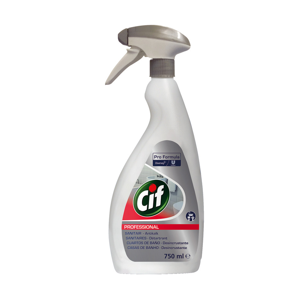 Nettoyant sanitaires détartrant Cif 2 en 1 750 ml