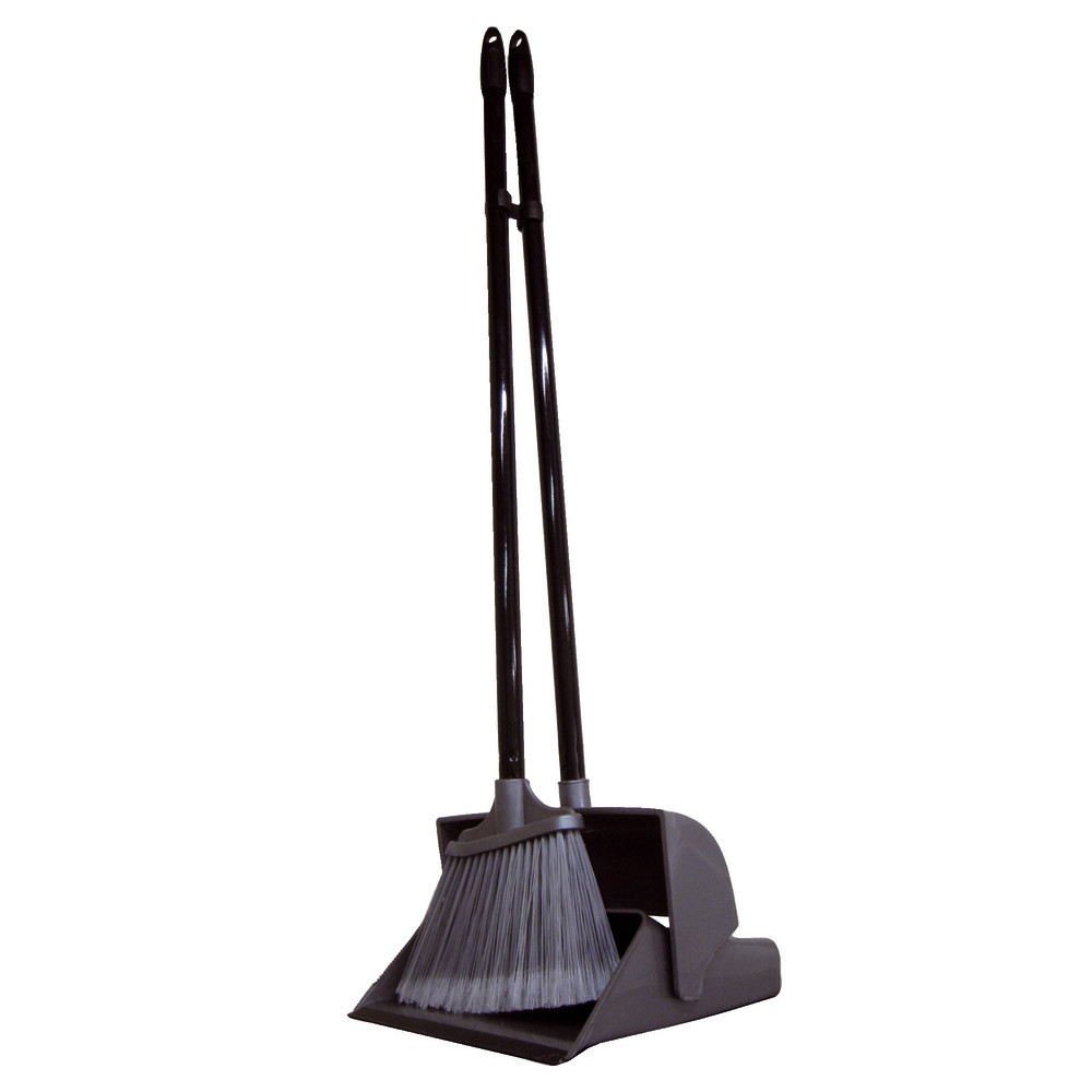 Set pelle + balayette PVC gris