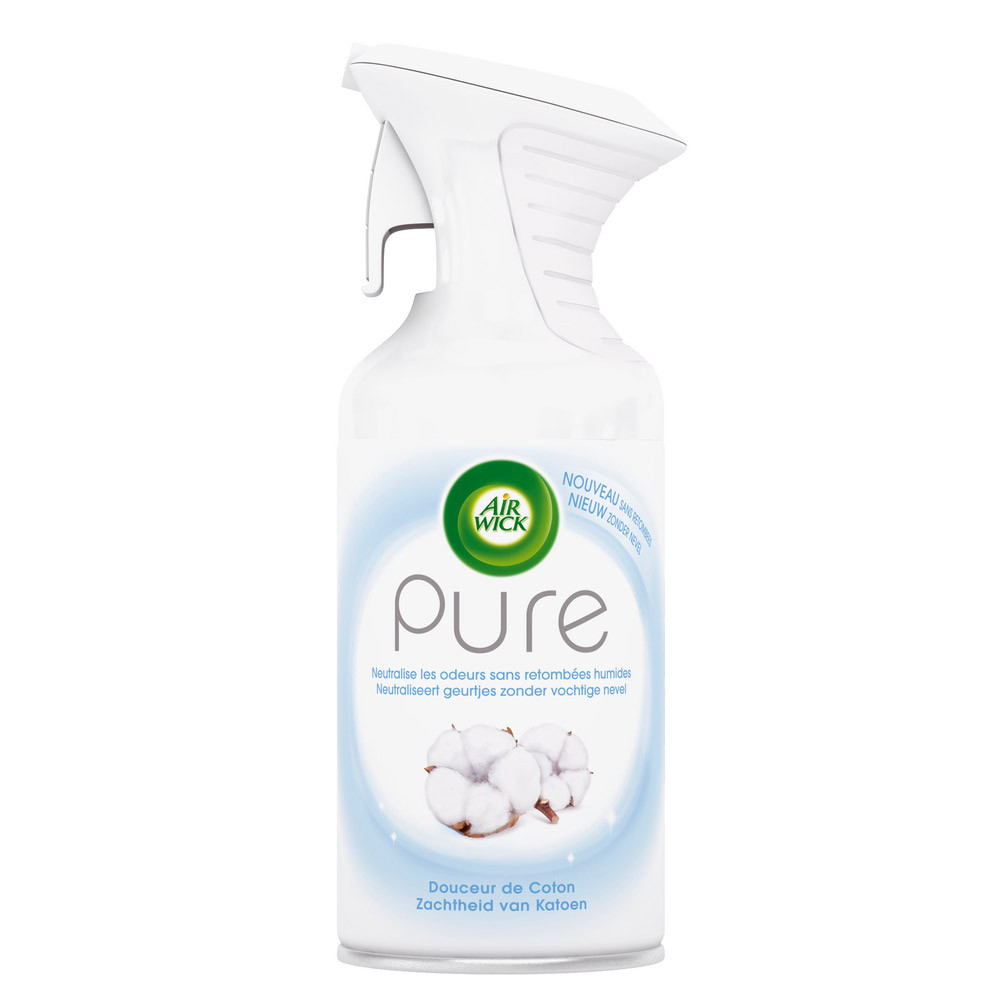 Désodorisant Air Wick Pure douceur de coton 250 ml