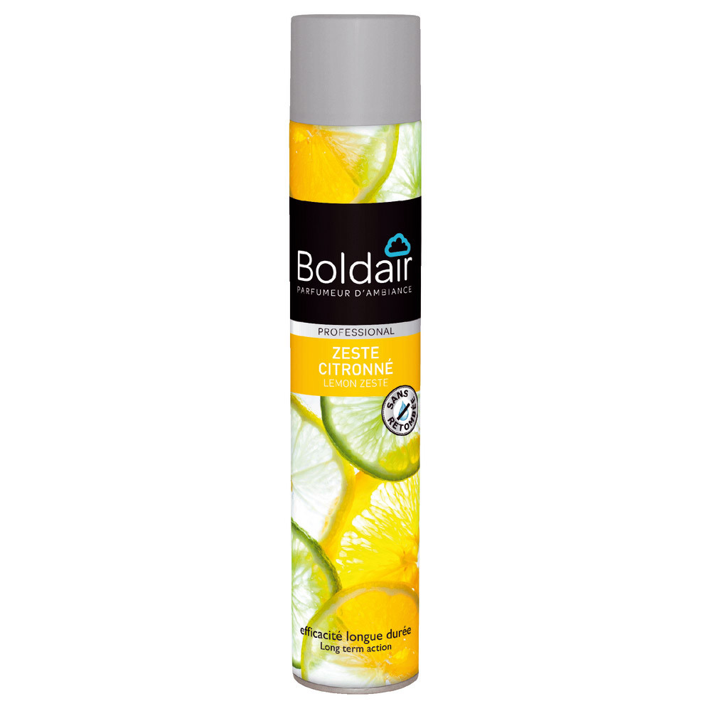 Désodorisant Boldair formule concentrée zeste citronné 500 ml