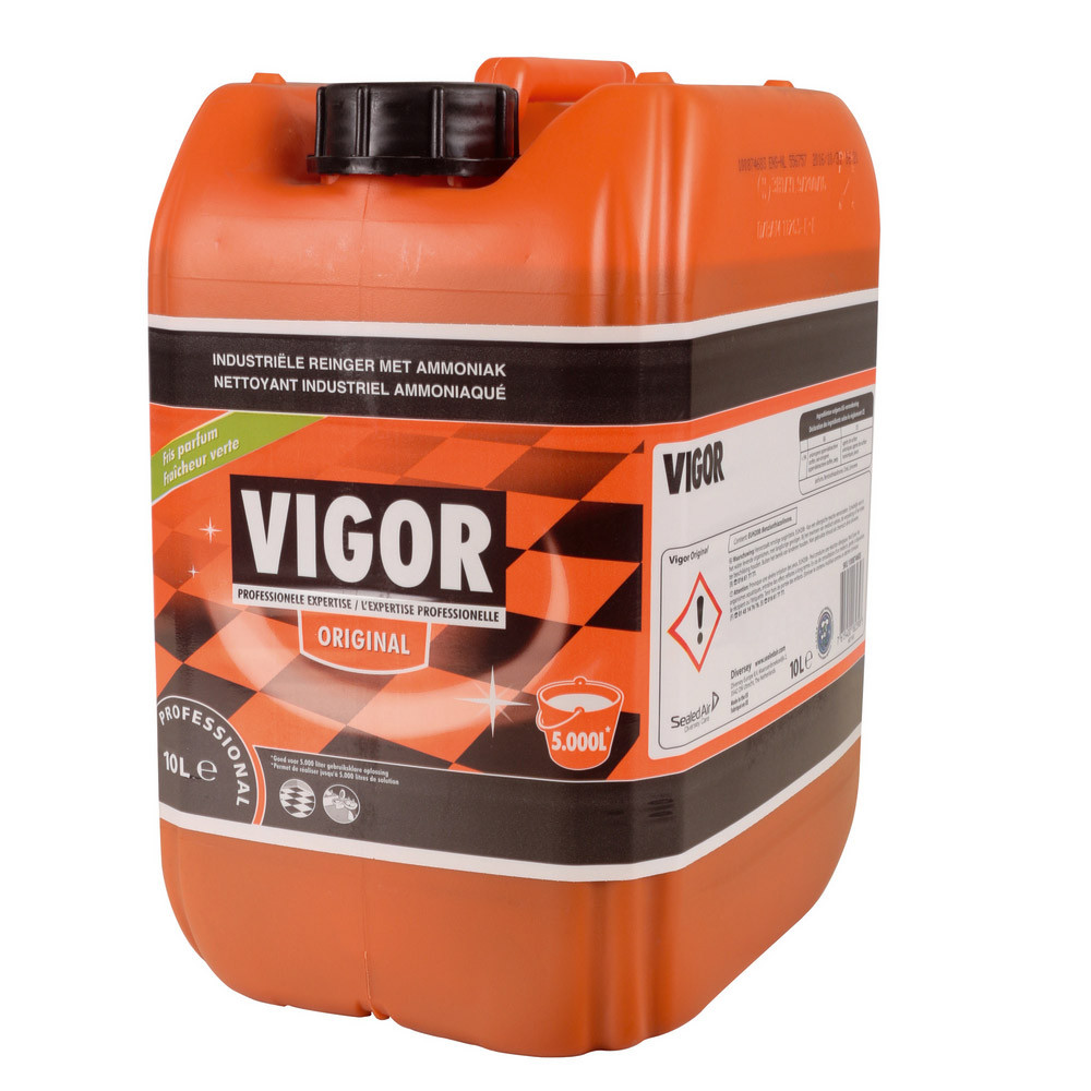 Nettoyant ammoniaqué surpuissant Vigor 10 L