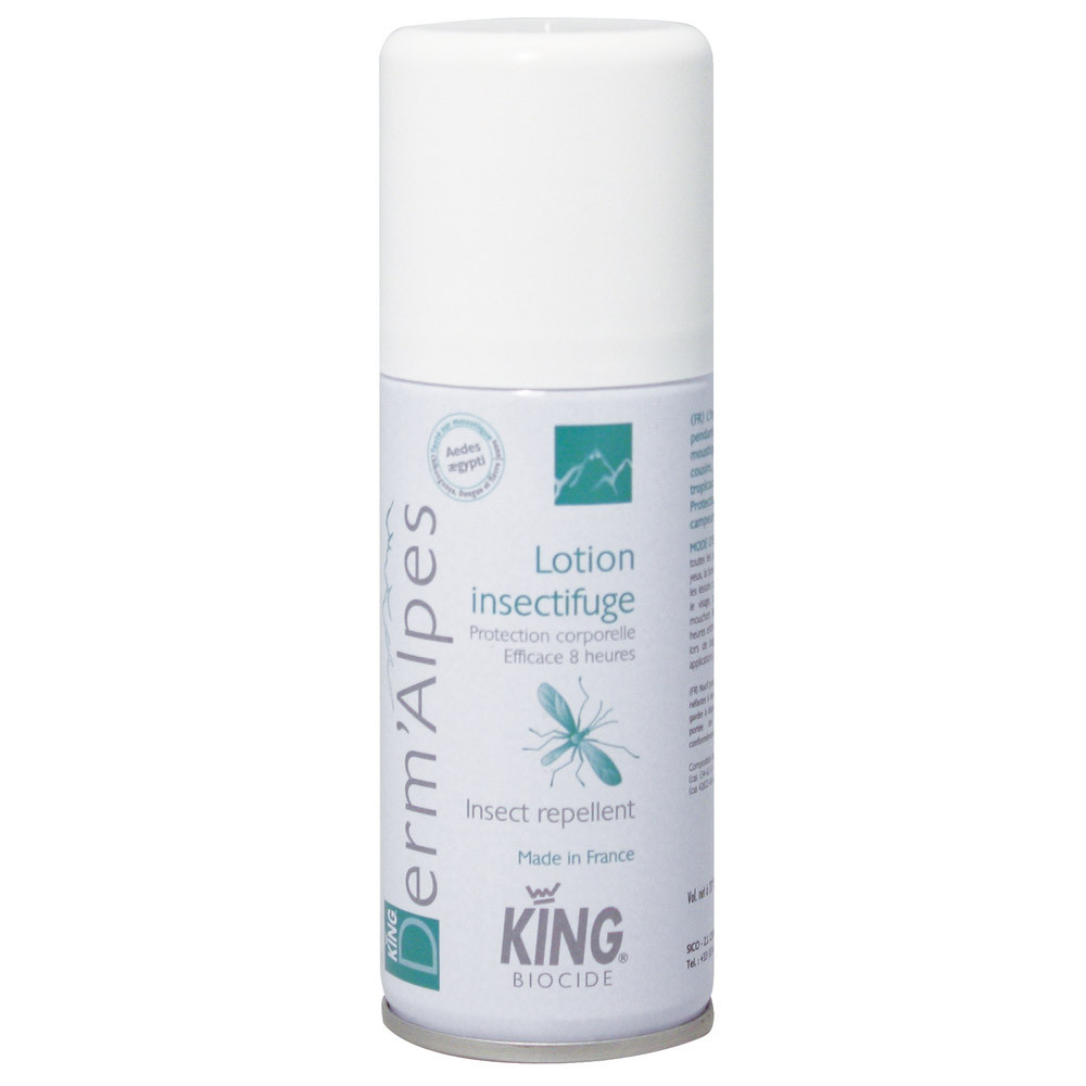 Lotion insectifuge King Derm'Alpes 100 ml