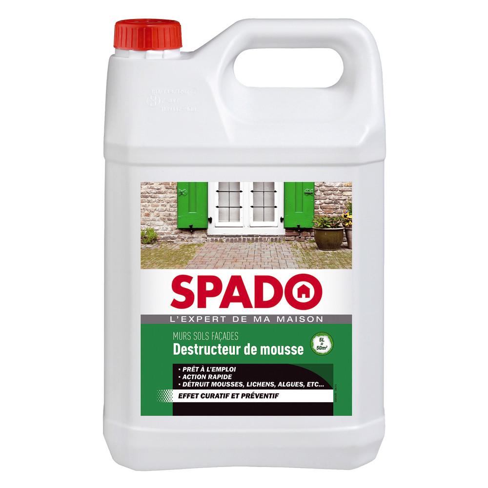 Destructeur de mousse Spado 5 L