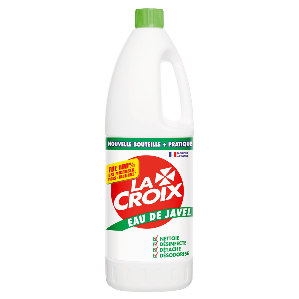 Eau de javel prête à l'emploi multi-usages La Croix 1,5 L