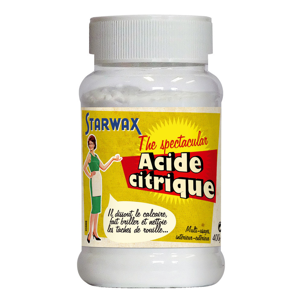 Acide citrique en poudre Starwax 400 g