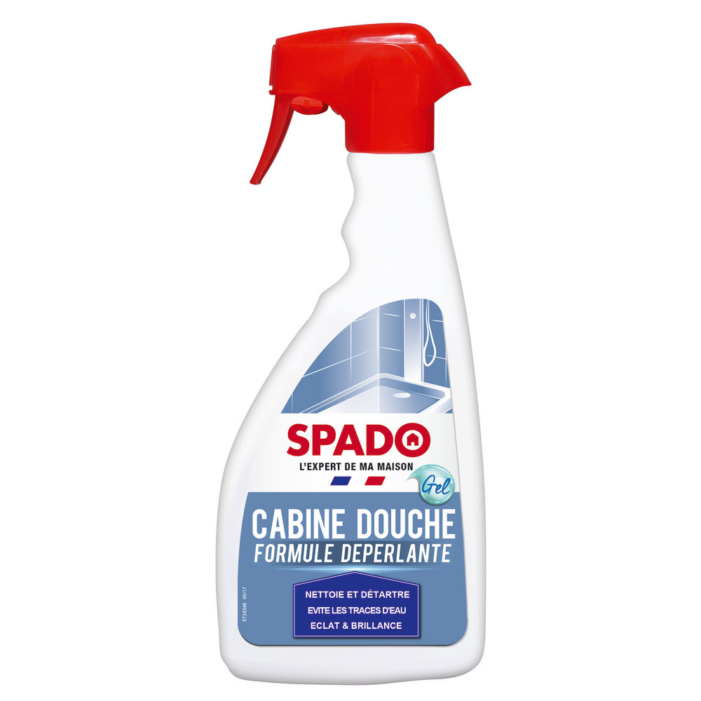 Nettoyant sanitaires détartrant spécial cabine de douche Spado 500 ml