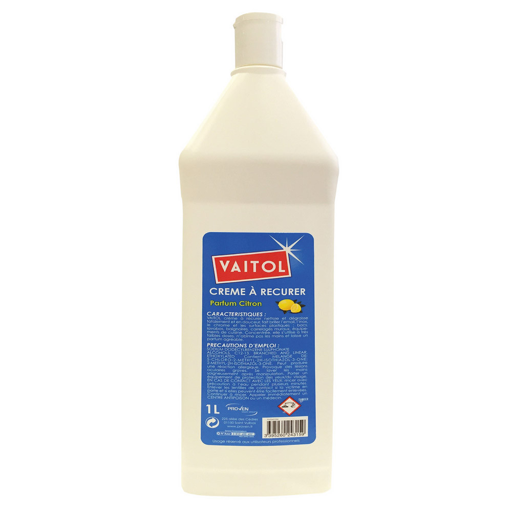 Crème à récurer 1er prix Vaitol 1 L
