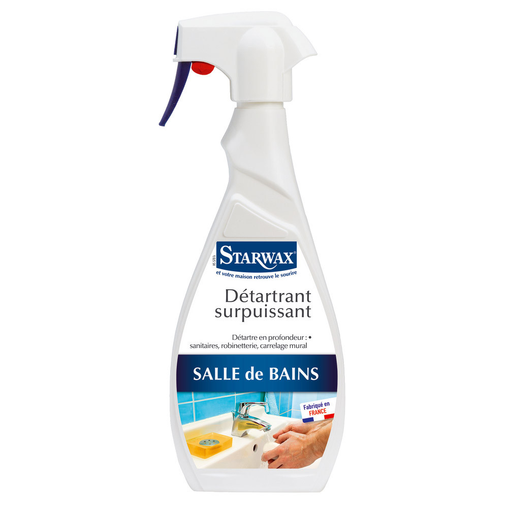 Nettoyant sanitaires détartrant surpuissant Starwax 500 ml