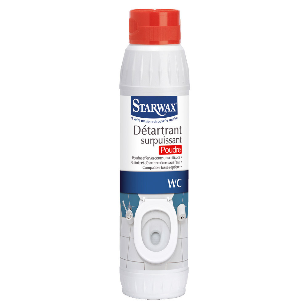 Nettoyant sanitaires détartrant surpuissant en poudre Starwax 1 kg