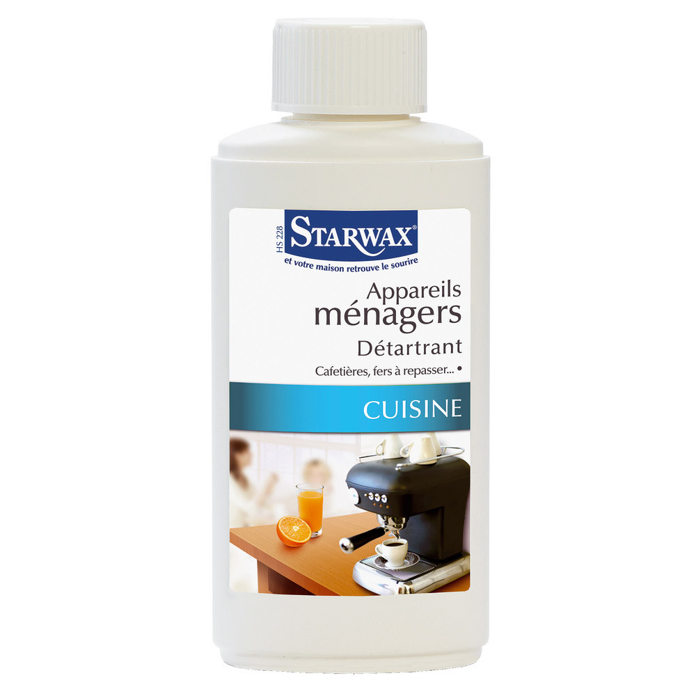 Détartrant dégraissant cuisine pour appareils ménagers Starwax 250 ml