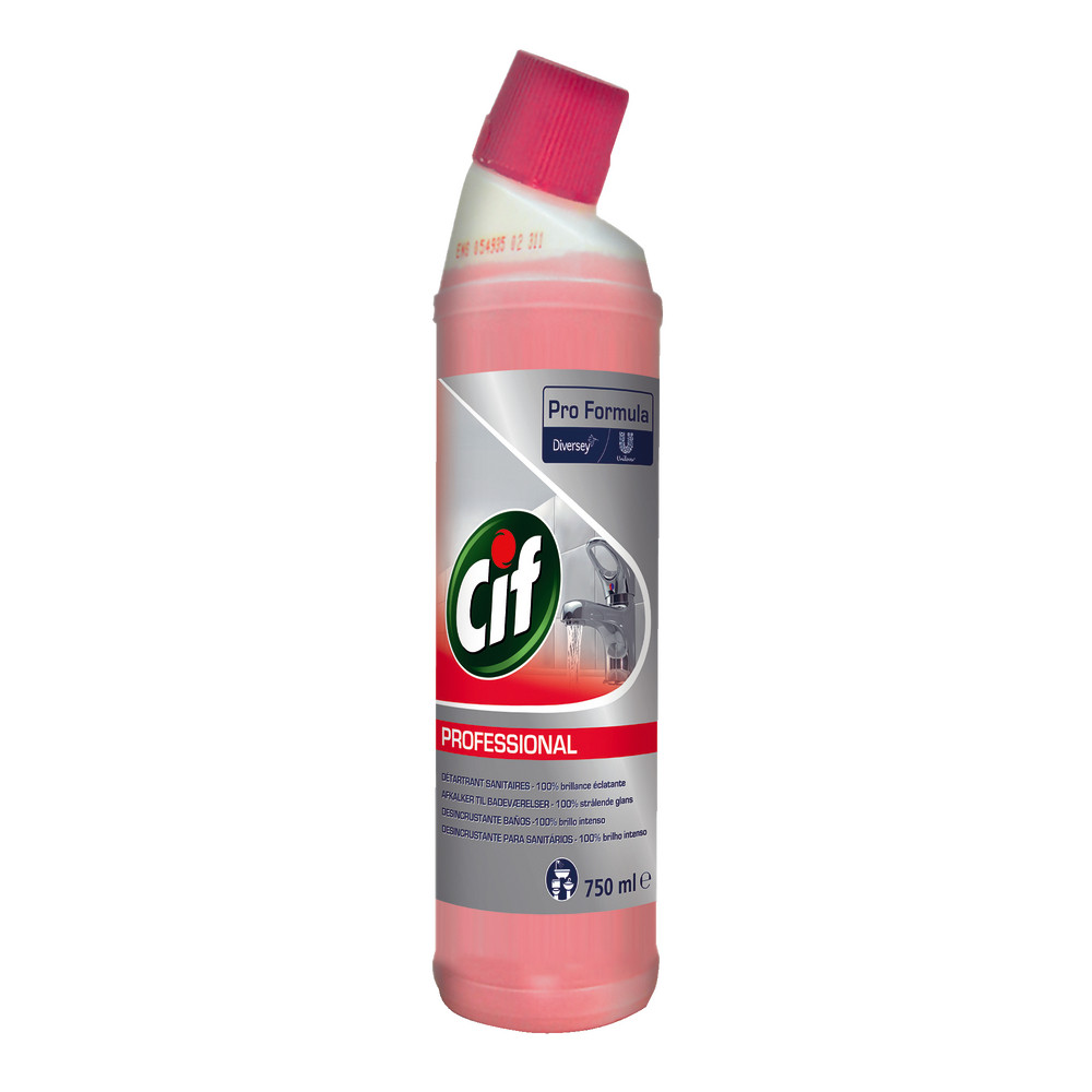 Nettoyant sanitaires détartrant Cif Professional 750 ml