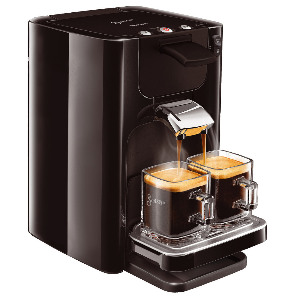 Machine à café à dosettes SENSEO® Quadrante Noir (un détartrant Senseo offert)
