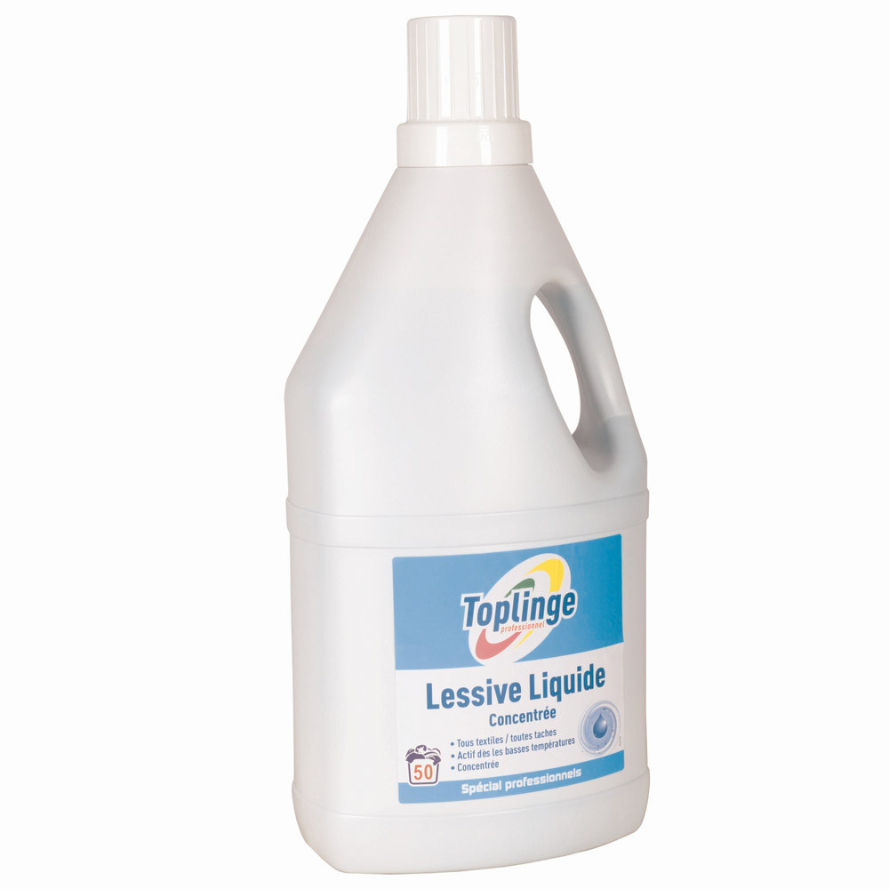 Lessive liquide concentrée économique Toplinge 50 lavages