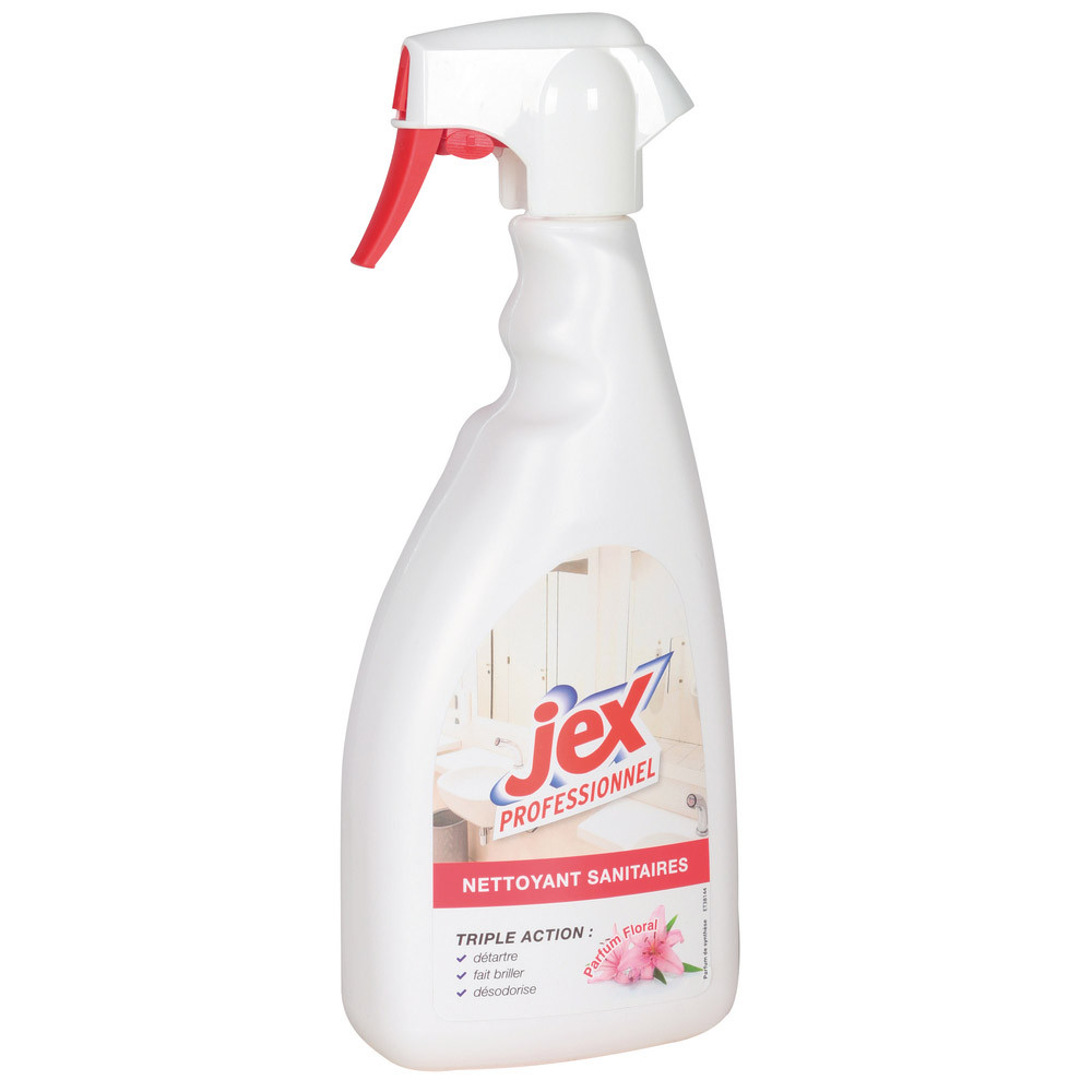 Nettoyant sanitaires détartrant Jex Professionnel parfum floral 750 ml