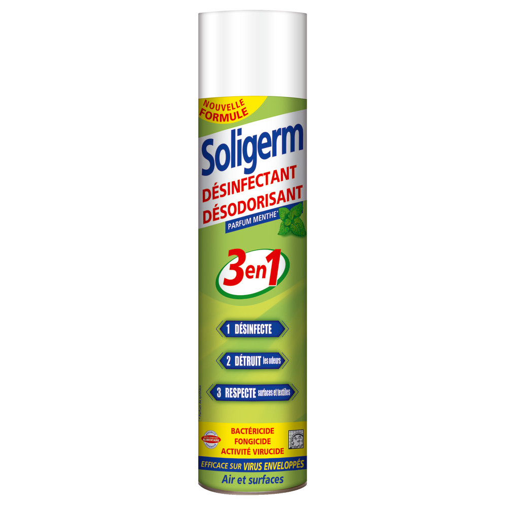 Désinfectant désodorisant 4 en 1 Solipro Soligerm 750 ml