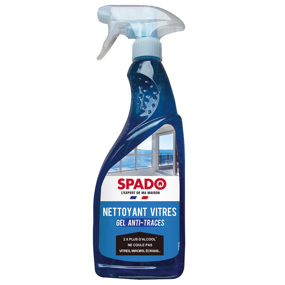 Nettoyant vitres gel anti-traces Spado 750 ml