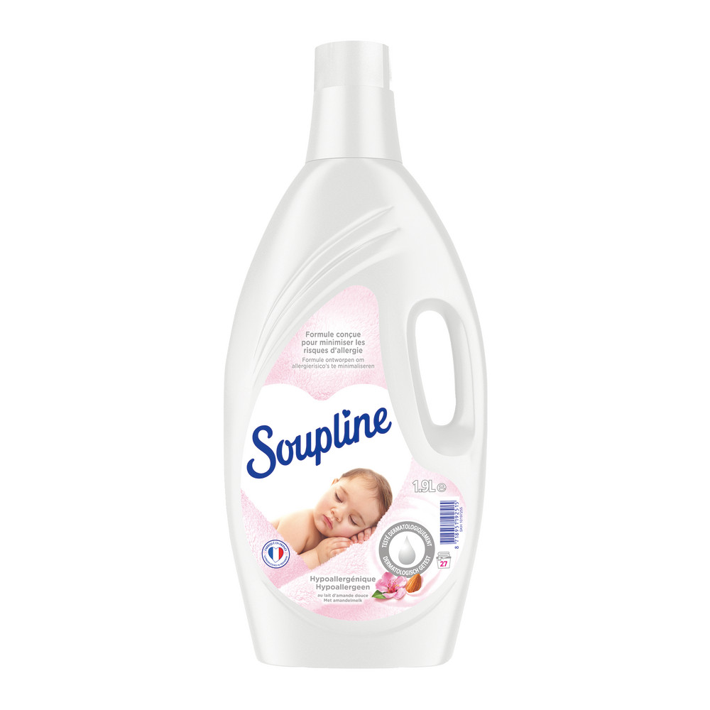 Adoucissant Soupline Hypoallergénique 27 lavages