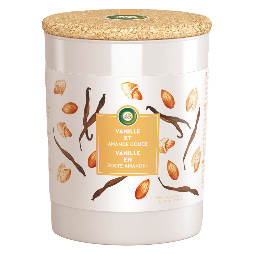 Bougie parfumée Air Wick vanille et amande douce