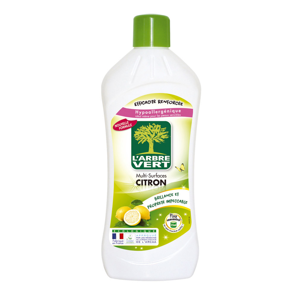 Nettoyant écologique multi-usages L'Arbre Vert citron 1 L