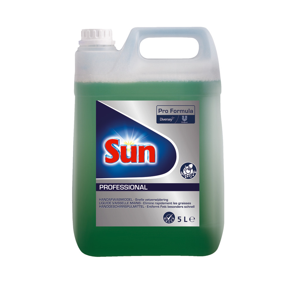 Liquide vaisselle détartrant 2 en 1 Sun Professional 5 L