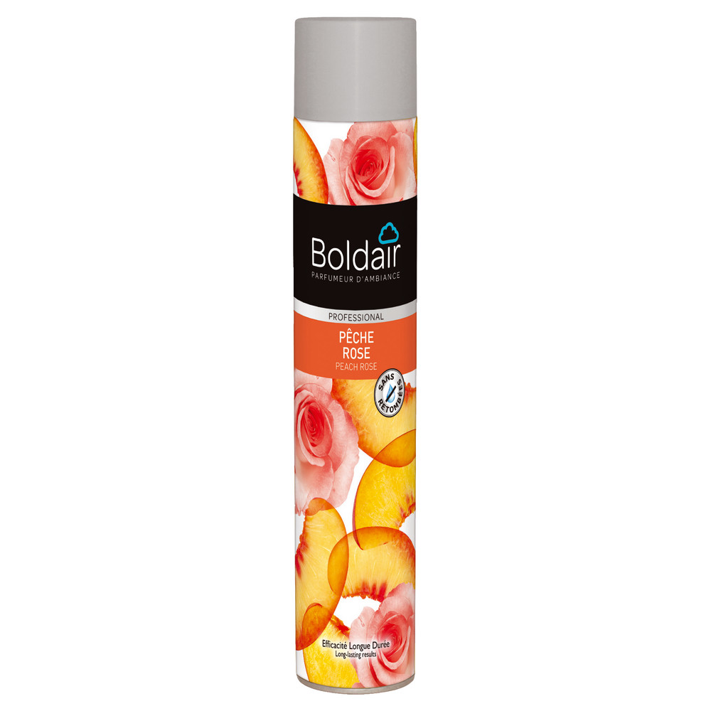 Désodorisant Boldair formule concentrée pêche rose 750 ml