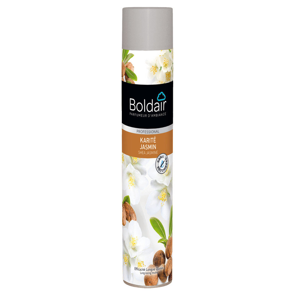 Désodorisant Boldair formule concentrée karité jasmin 750 ml