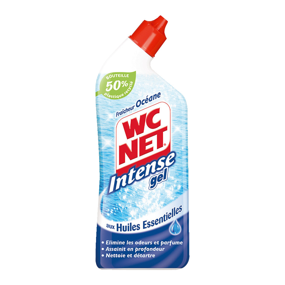 Nettoyant WC détartrant désodorisant WC Net Intense fraicheur océane 750 ml