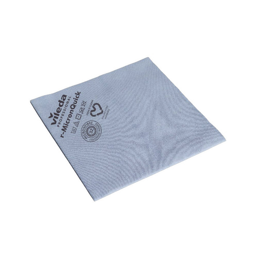 Lot de 5 lavettes bleues r-MicronQuick Vileda