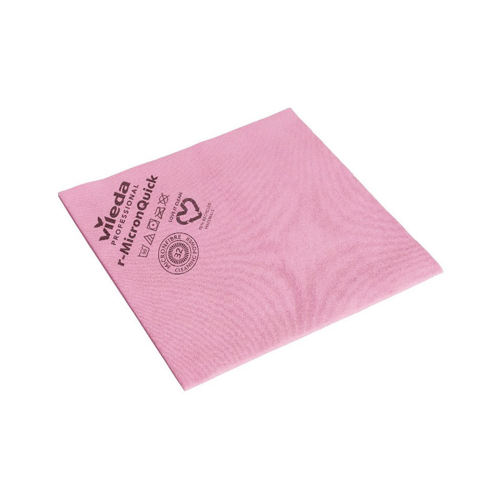 Lot de 5 lavettes rouges r-MicronQuick Vileda