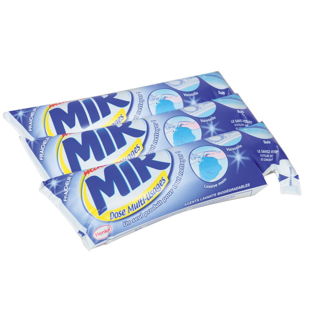 Nettoyant universel HACCP Mini Mir 250 ml, lot de 3 berlingots