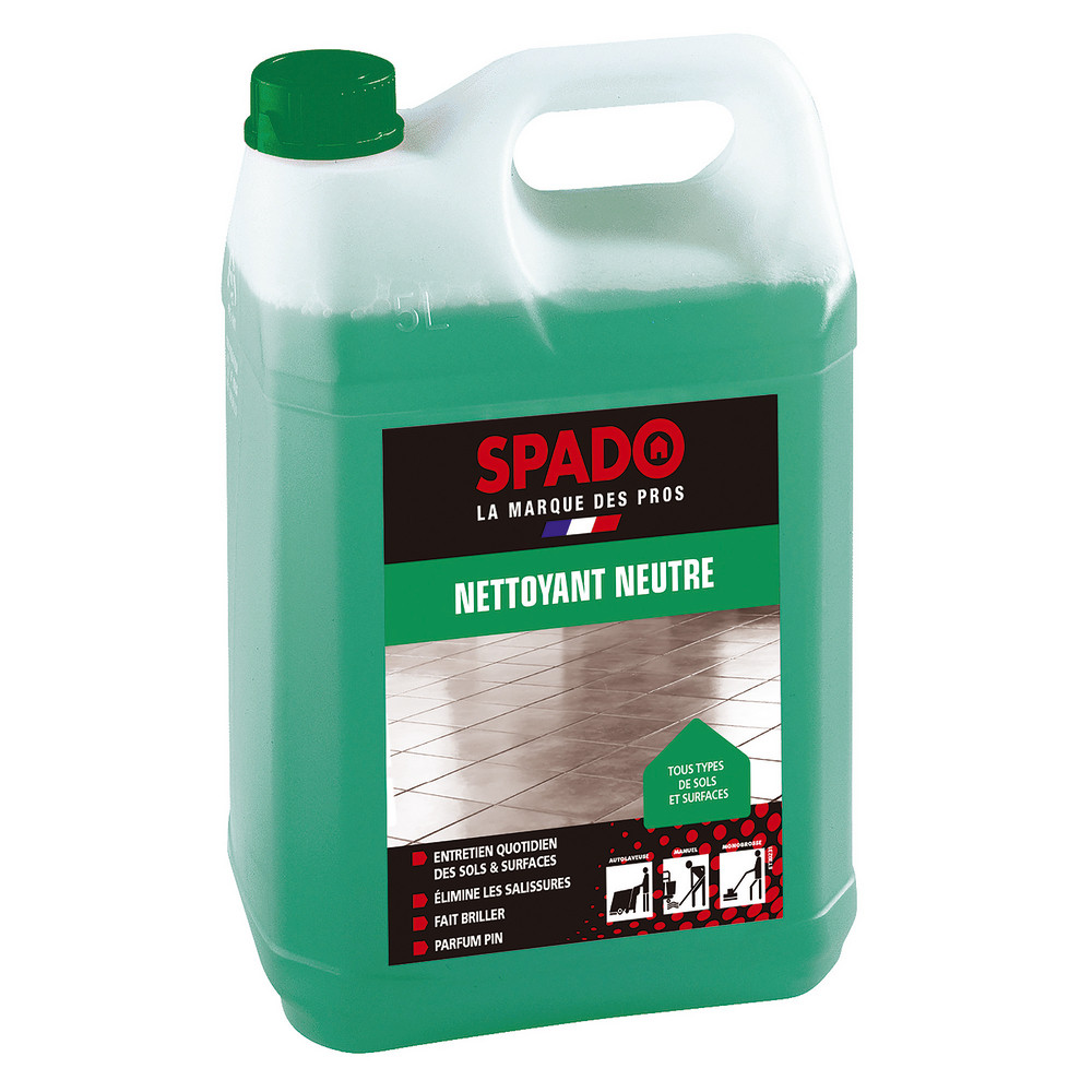 Nettoyant neutre pour sols Spado 5 L