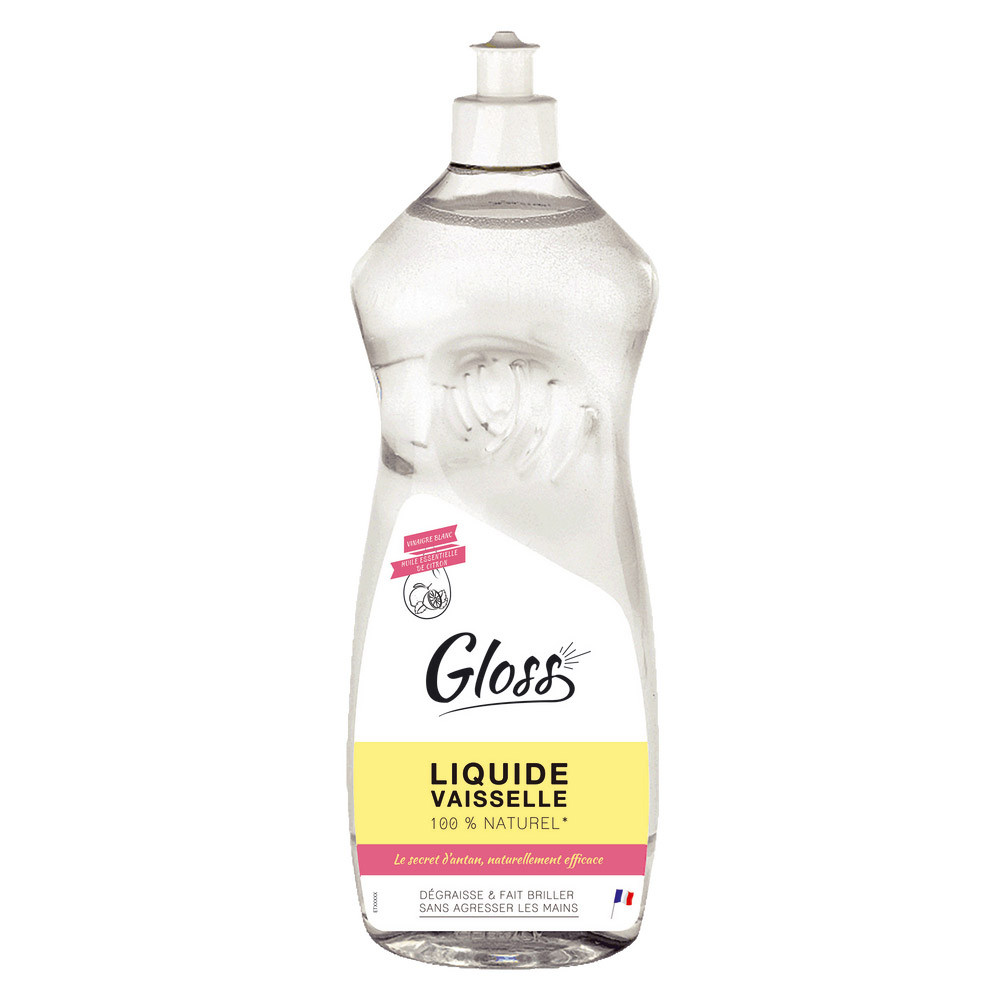 Liquide vaisselle dégraissant Gloss citron 1 L