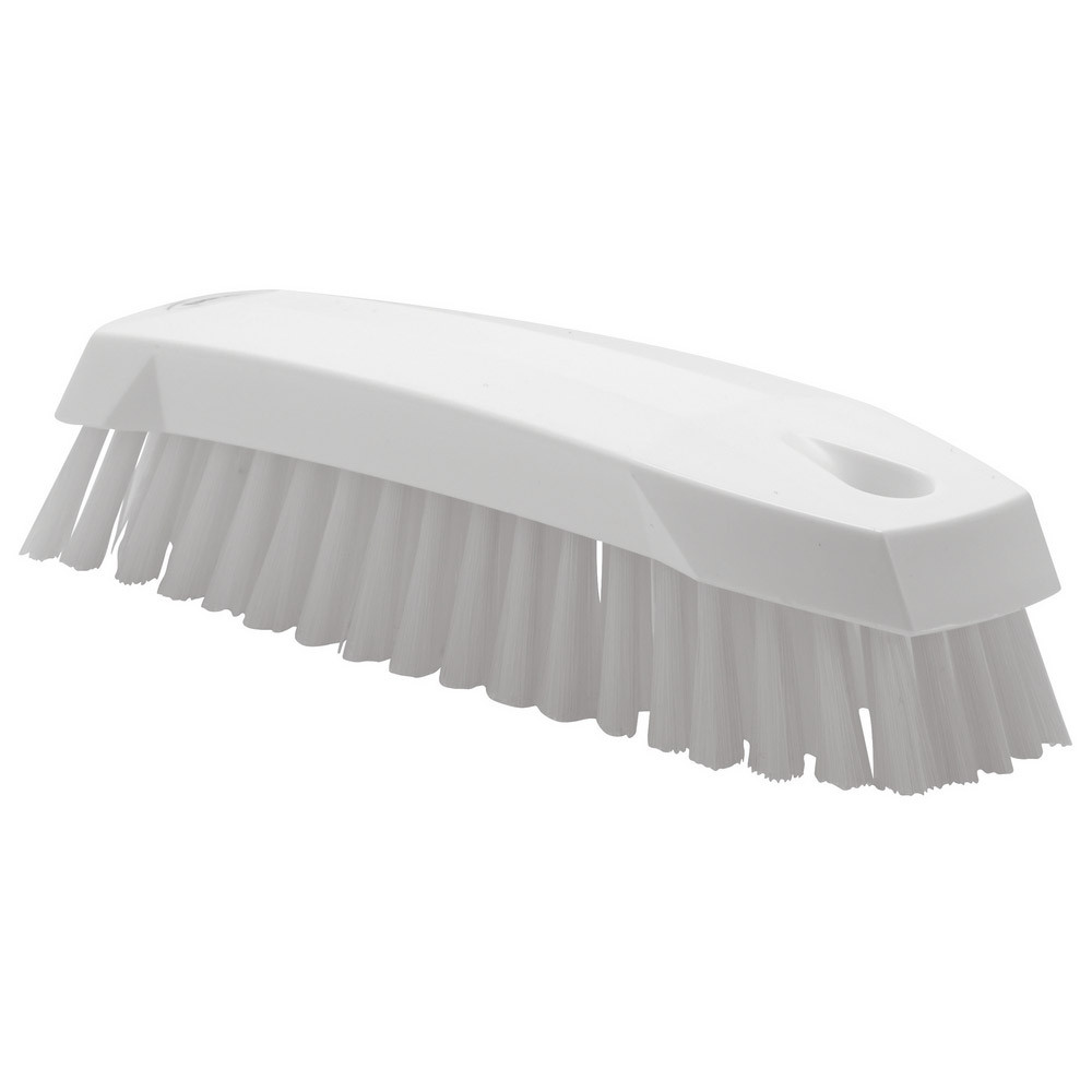Brosse papillon à main Vikan 165 mm, Medium, blanc