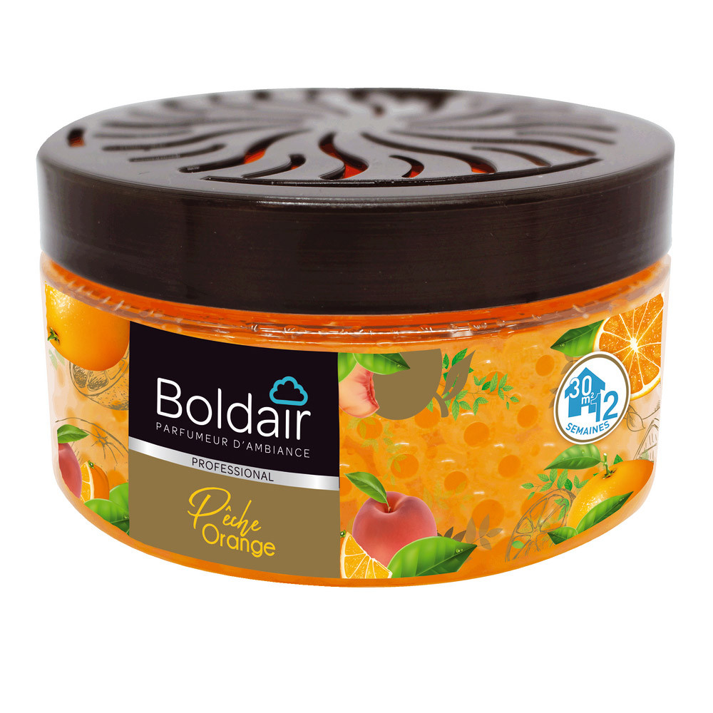 Perles parfumantes Boldair pêche orange 300 g