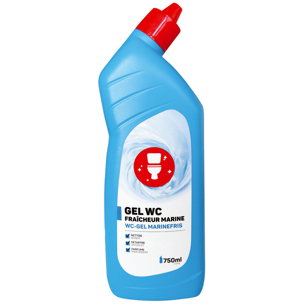 Nettoyant WC détartrant désodorisant économique marine 750 ml