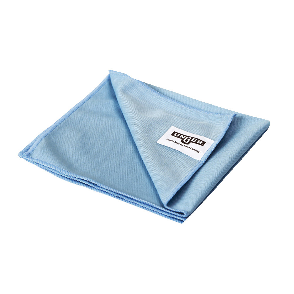 Sachet de 10 lavettes microfibres pour vitres Unger 40 x 40 xm