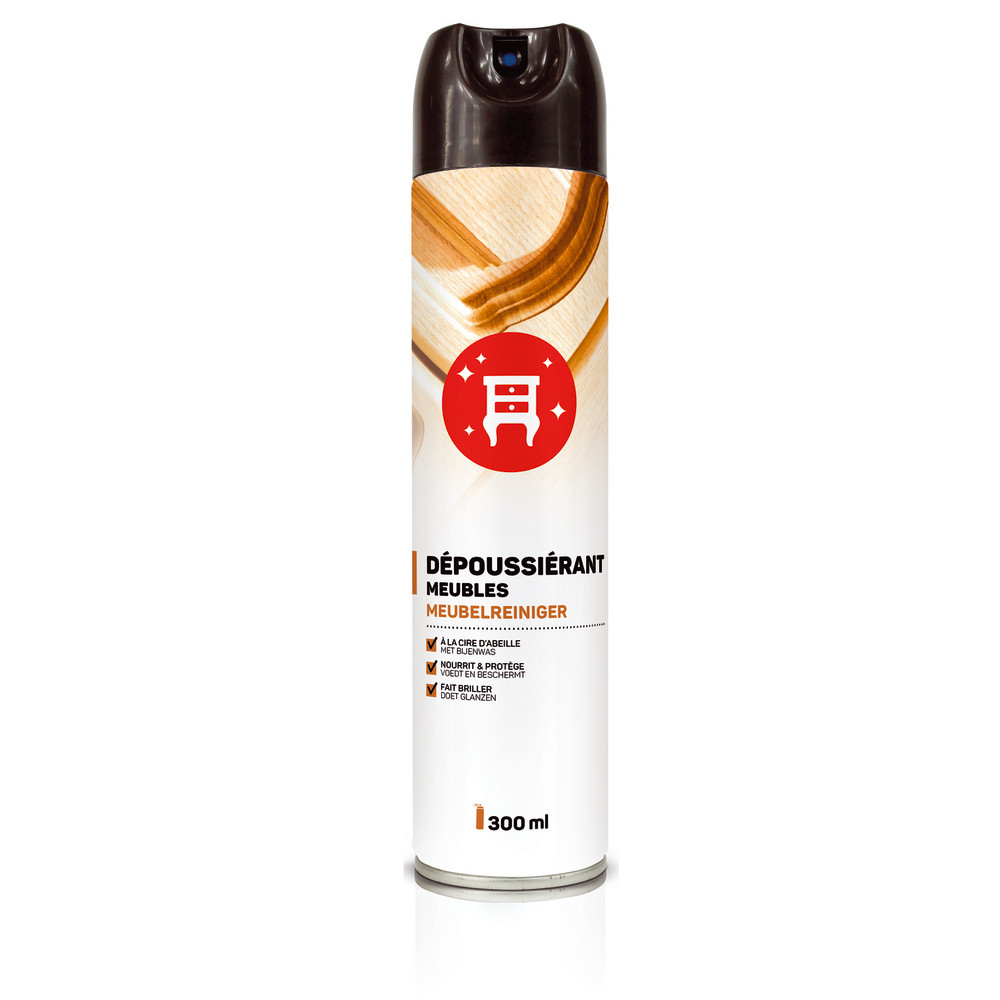 Dépoussiérant économique meubles et surfaces en bois 300 ml