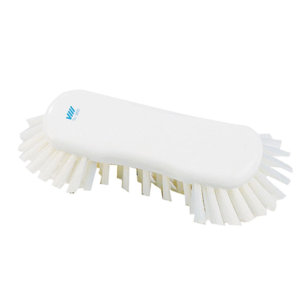 Brosse papillon à main Vikan 20 cm blanc