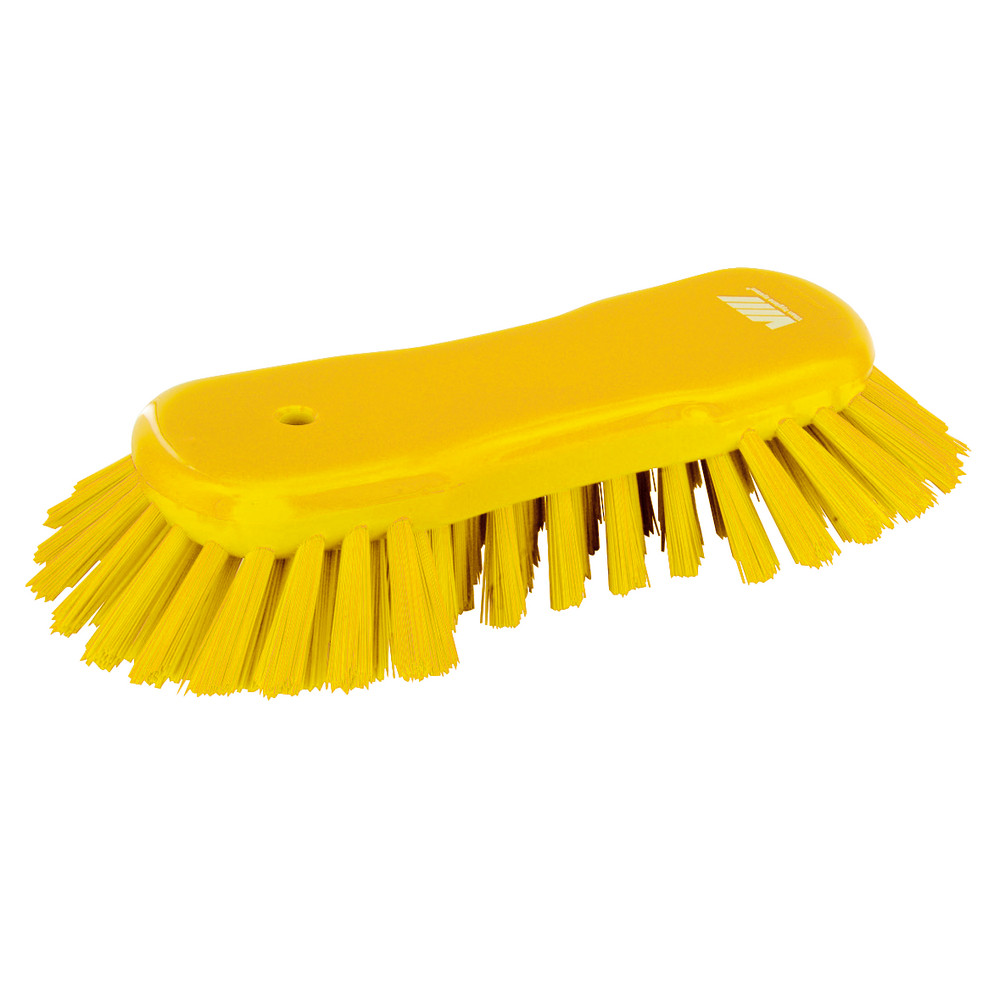 Brosse tonneau Vikan 20 cm jaune