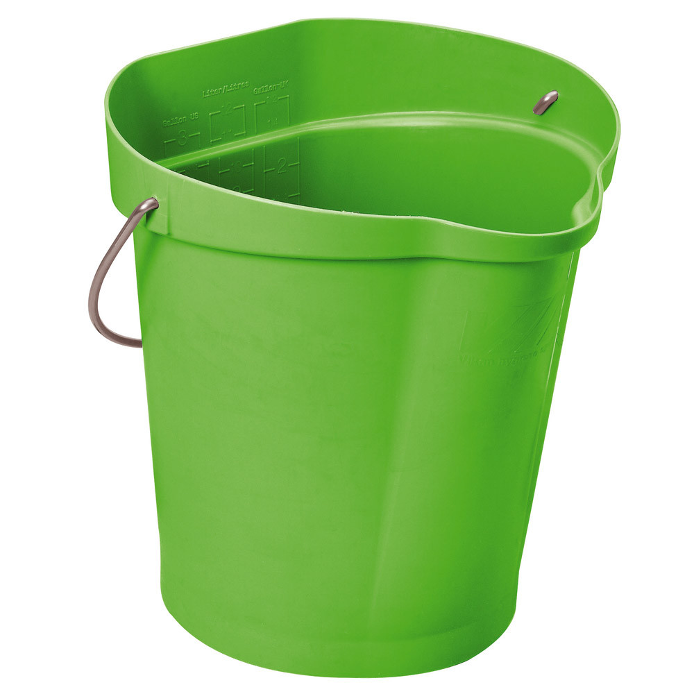 Seau alimentaire Vikan 12 L vert