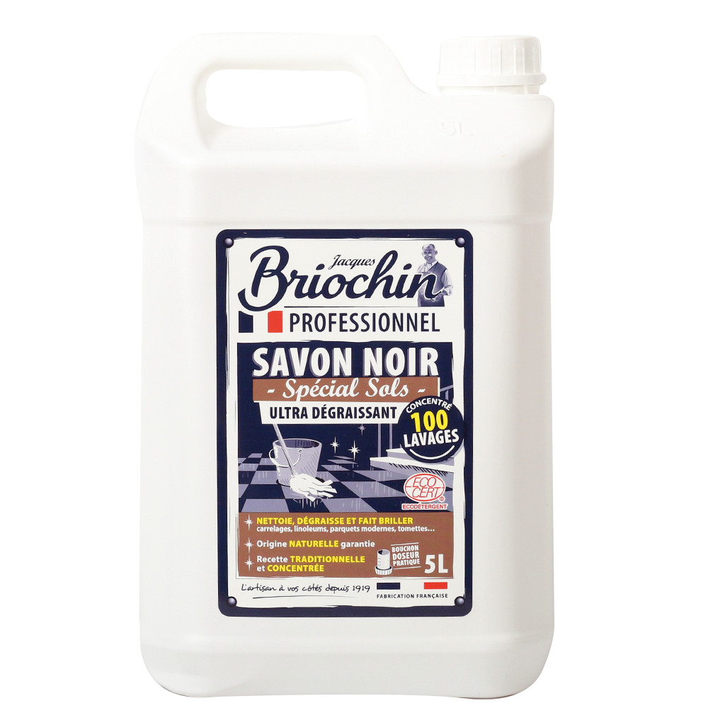 Nettoyant dégraissant surpuissant Briochin au savon noir 5 L
