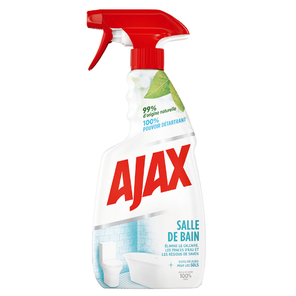 Nettoyant sanitaires détartrant surpuissant Ajax salle de bain 500 ml