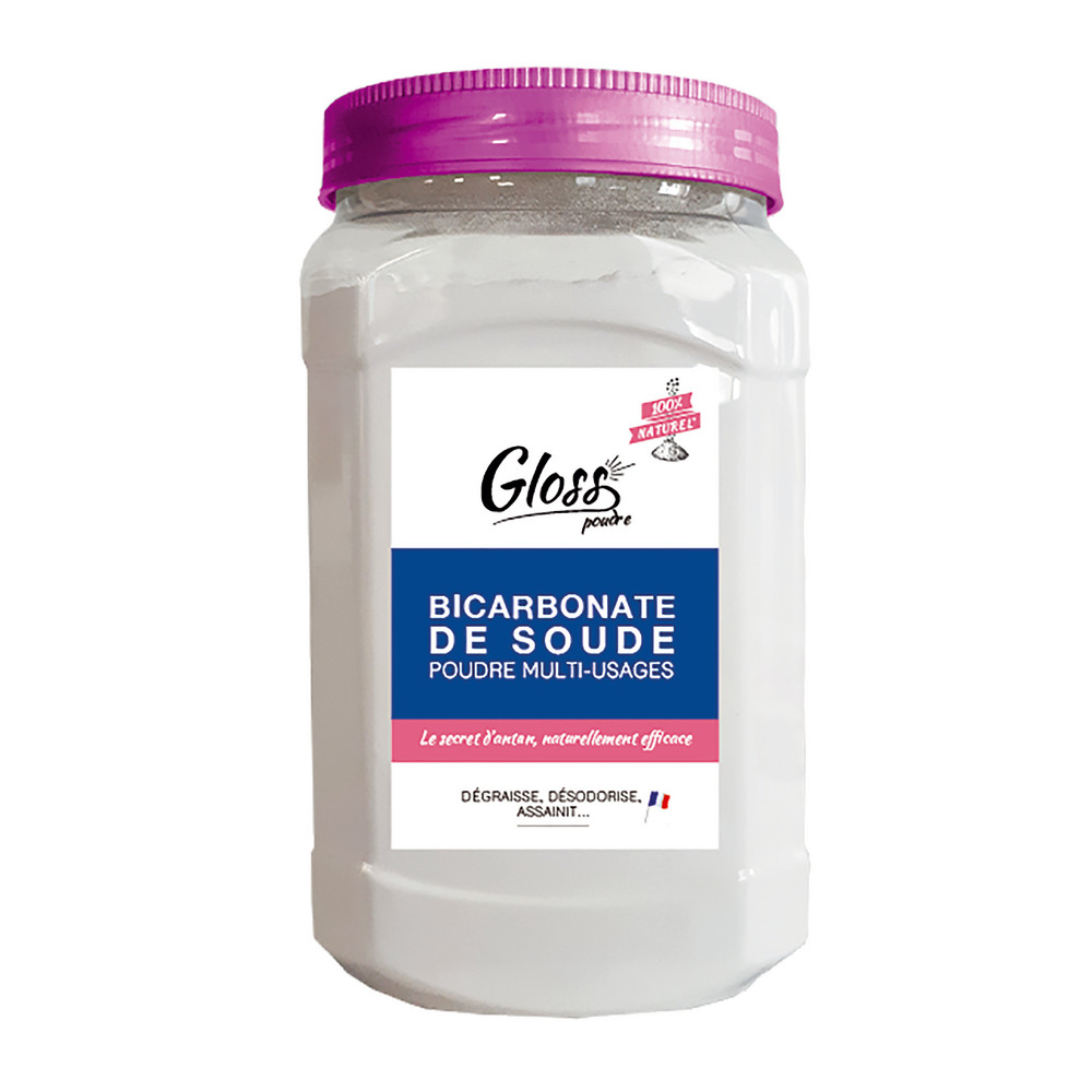 Bicarbonate de soude en poudre Gloss 1 kg