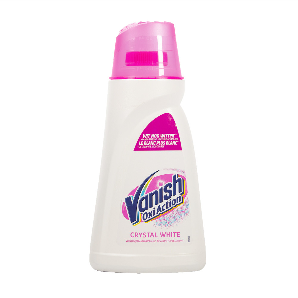Détachant textile Vanish Oxi Action Crystal White gel 1 L