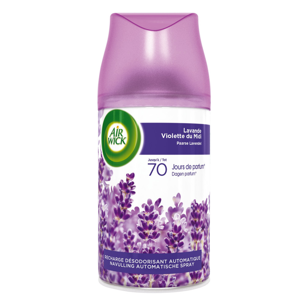 Recharge diffuseur Air Wick Fresh Matic lavande-violette 250 ml