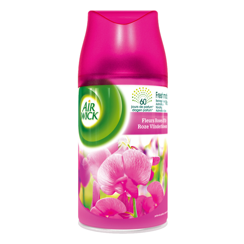 Recharge diffuseur Air Wick Fresh Matic roses d'été 250 ml