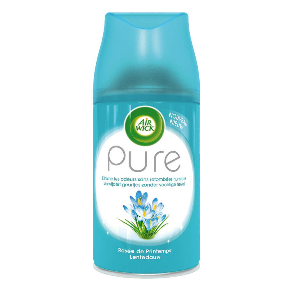 Recharge diffuseur Air Wick Fresh Matic rosée de printemps 250 ml